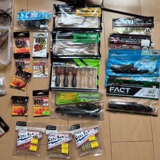 バス釣りセット　手渡しのみ　値下げ交渉可