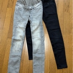 マタニティパンツ2本　H&Mの画像