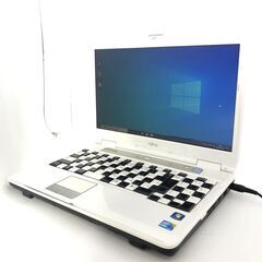 中古良品 日本製 Wi-Fi有 ノートパソコン FUJITSU 富士通 NF/G50 Core i3 4GB 500G DVDマルチ 無線LAN Windows10 Office 即使用可