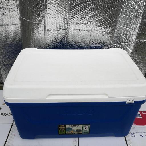 期間限定　元値￥6000円以上ーーー\u003e即決¥3000円　THE IGLOO  イグロー　クーラーボックス　1度使用だけ　キャンプ　部活　BBQ