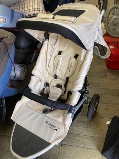 美品 付属品付き エアバギーミミ ベージュ ベビーカー ストローラー