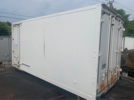 No.621 保冷バン 3ｔ 車 アルミ 箱 バイク 倉庫 トラック コンテナ 米 保管庫 物置 DIY