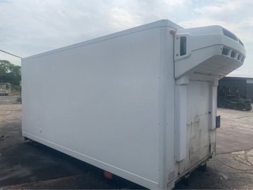 No.621 保冷バン 3ｔ 車 アルミ 箱 バイク 倉庫 トラック コンテナ 米 保管庫 物置 DIY