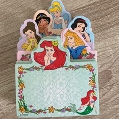 【決まりました】ディズニープリンセス　メモ帳