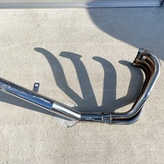 ゼファー400 ゼファーχ メッキショート管