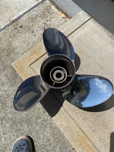 ヤマハ　船外機　船　エンジン　ステンレス　プロペラ