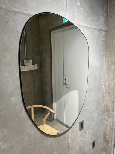 全身鏡 壁掛け　ZARA  ラージイレギュラーミラー