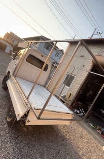 キャンピング シェル　フレーム　軽トラ