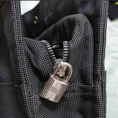 HERMES エルメス エールライン　MM 100951M　グレーキャンバスの画像