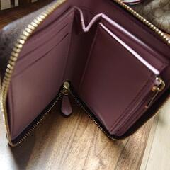 2つ折りCOACH財布   の画像