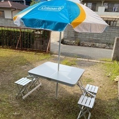コールマン 折りたたみテーブル キャンプ アウトドアBBQ