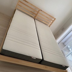 【日付指定】IKEA ベッド一式