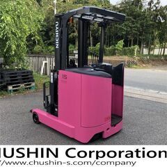 1.5トン　フルフリ5ｍ　バッテリーフォークリフト　ニチユ　1.5ｔ　1500kg　リーチフォークの画像