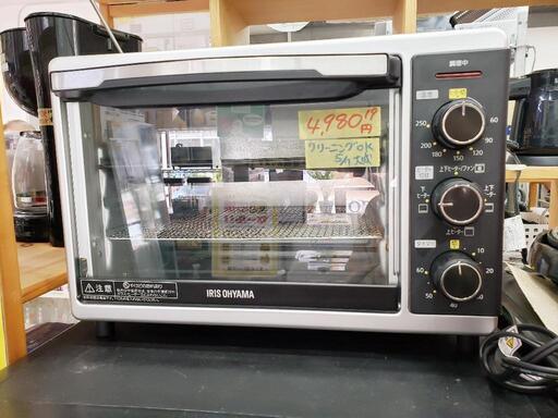 【クリーニング済】アイリスオーヤマ コンベクションオーブン 2019年製 管理番号80905