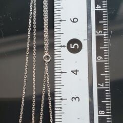 希少 レア品 大粒+小粒　天然ダイヤ馬蹄型ペンダントとK18 ネックレスの画像