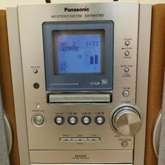 ミニコンポＭＤ付 SC-PM47MD ①
