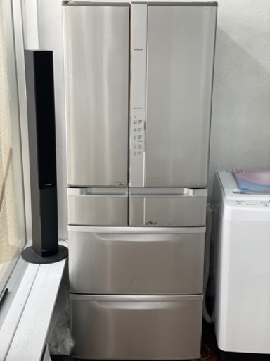 送料・設置込み　冷蔵庫　475L HITACHI 2010年