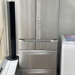 送料・設置込み　冷蔵庫　475L HITACHI 2010年