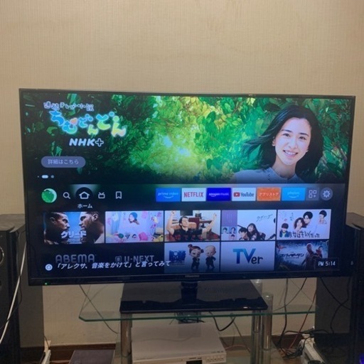 超美品特価★薄型 Hisense 50インチ 液晶テレビ