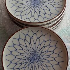 和食器　円形皿　　９枚セット　　の画像