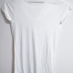 Mサイズ◆2WAY◆未使用品◆無地◆ホワイト◆トップス◆レディースの画像
