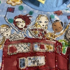 The English Roses 2T ワンピースの画像