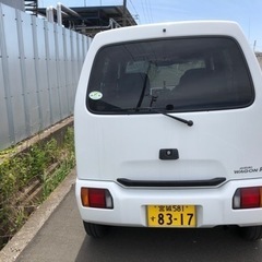 平成10年式　ワゴンR 白色の画像