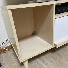 テレビ台 テレビボード ロウヤ LOWYA 幅77.5cm、高さ48cmの画像