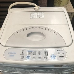 TOSHIBA洗濯機の画像