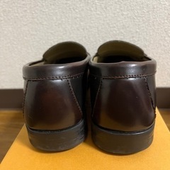 ローファー(焦げ茶) 24.5cmの画像