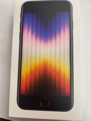 【SIMフリー】新品 未使用 iPhoneSE 第3世代 64GB ミッドナイト MMYC3J/A A2782 2022/05/09