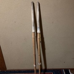 竹刀　2本　お取引ありがとうございました
