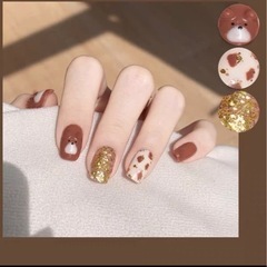 ネールシール　熊