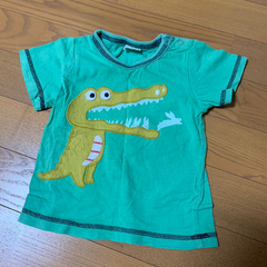 A MACH  エーマッハ 男の子 半袖 Tシャツ ワニ