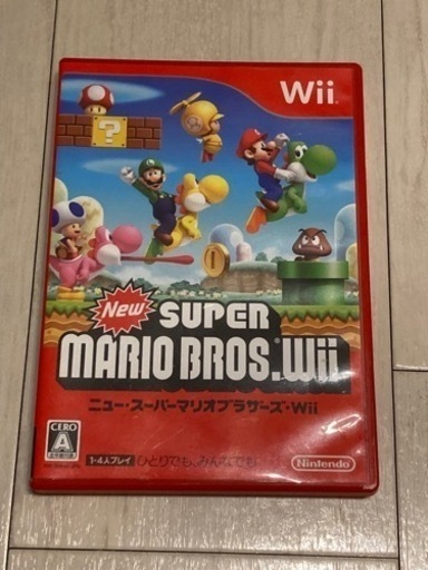 「取引決まりました」中古品 Wii ニュー・スーバーマリオブラザーズ