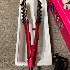 ヘアアイロンー2WAY ブラシカールとストレートの画像
