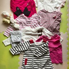 【譲り先決定】子ども服（女の子　70-80cm）の画像