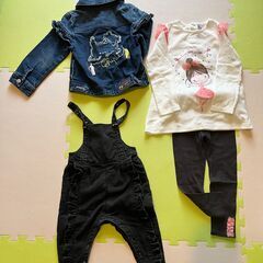 【譲り先決定】子ども服（女の子　70-80cm）の画像