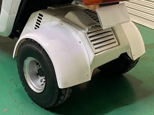 ☆【ご成約有難う御座いました。】下取車現状!消耗品OK!2スト後期ジャイロキャノピーミニカー改新品オ-バ-フェンダ-&リヤFRP製BOX装備!ノ-ヘルOK!