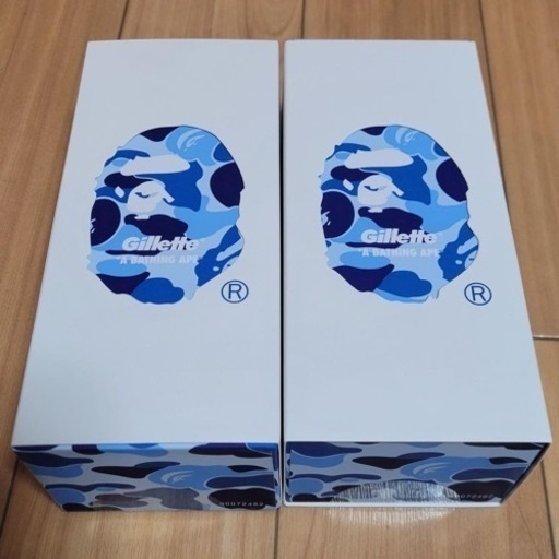 【限定】BAPE(R) × Gillette限定版カミソリセットx2