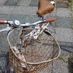 白子供用自転車!取引早い方優先です。の画像