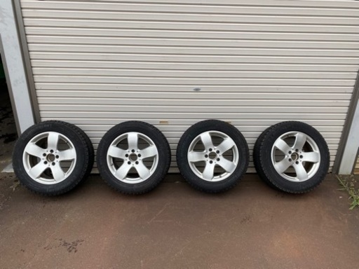 【値下げ】メルセデスベンツ用スタッドレスタイヤ　225/55/R16