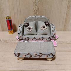 送込みハンドメイド　ソファーセット