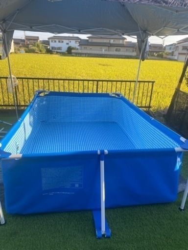 (取引中)INTEXフレームプールカバー付き