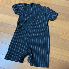 COMME CA FOSSETTE ★ 甚平風ロンパース (50〜70cm)の画像