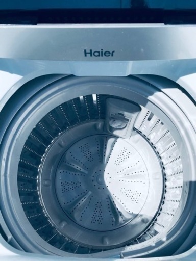 ①✨2018年製✨206番 Haier✨全自動電気洗濯機✨JW-C55A‼️