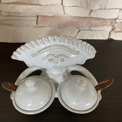 【取引中】引越しセール！バリ 調味料入れ 塩コショウ入れの画像