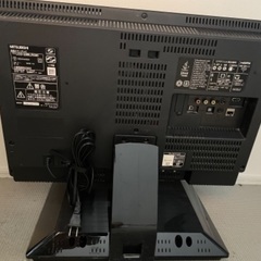三菱 REAL LCD-22BLR500 ブルーレイ&HDD内蔵テレビの画像