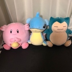 ポケモン3種ぬいぐるみ