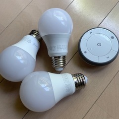 IKEA トロードフリ電球６個＋リモコンセットの画像